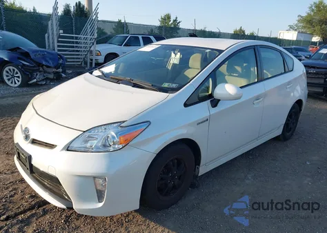2012 Toyota Prius Two from USA, damaged, VIN JTDKN3DUXC5462548